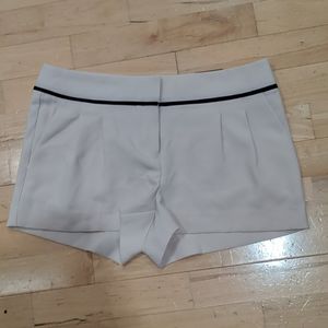 Express piped shorts tuxedo style